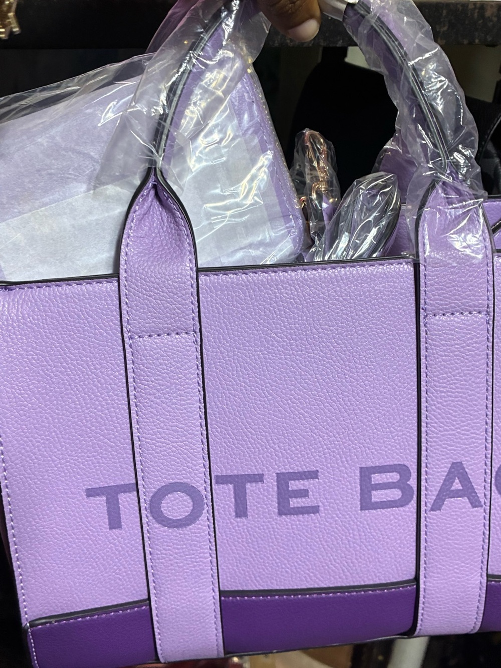 Lavender Tote Bag - Unbranded Women’s Handbag